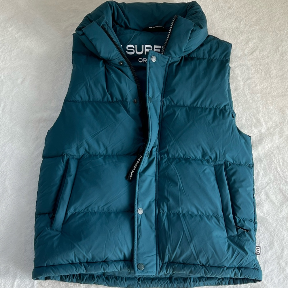 Aritzia TNA Super Puff ClimatteVest Herbage Green Medium | - Picture 6 of 10